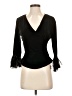 Jackie Jon Black 3/4 Sleeve Blouse Size S - photo 1