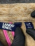 Lands' End 100% Polyester Tweed Tan Blazer Size L (petite) - photo 6