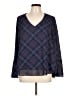 LC Lauren Conrad 100% Polyester Blue Long Sleeve Blouse Size L - photo 1