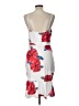 Unbranded 100% Polyester Print White Cocktail Dress Size L - photo 2