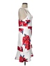 Unbranded 100% Polyester Print White Cocktail Dress Size L - photo 4