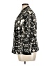 Chico's 100% Cotton Print Black Jacket Size XL (3) - photo 5