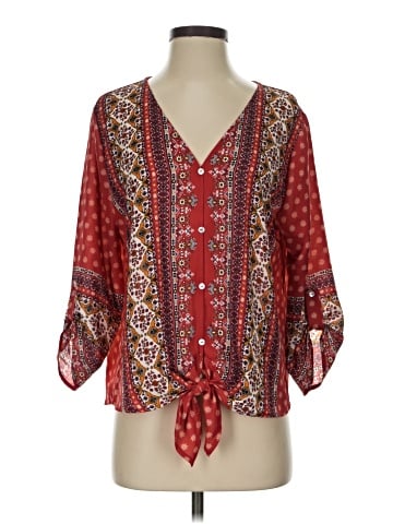 West Kei 3/4 Sleeve Blouse (view 1)
