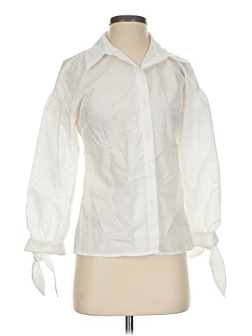 Mare Mare X Anthropologie Long Sleeve Blouse (view 1)