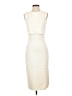 St. John Ivory Cocktail Dress Size 2 - photo 1