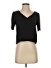 Babaton 100% Polyester Black Short Sleeve Top Size XXS - photo 1