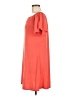 West Loop Solid Orange Casual Dress Size M - photo 5