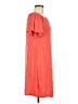 West Loop Solid Orange Casual Dress Size M - photo 4