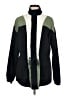 Fabletics Color Block Green Track Jacket Size M - photo 1