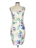 Lush 100% Polyester Floral Ivory Cocktail Dress Size L - photo 1