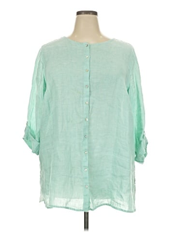 Tahari 3/4 Sleeve Blouse (view 1)