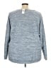 Lane Bryant 100% Cotton Blue Pullover Sweater Size 26 - 28 Plus - photo 2