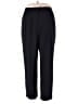Sag Harbor Solid Black Dress Pants Size 18 - photo 1