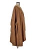 Look 100% Acrylic Brown Poncho One size - photo 4
