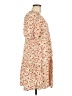 Old Navy Floral Ivory Casual Dress Size M - photo 4