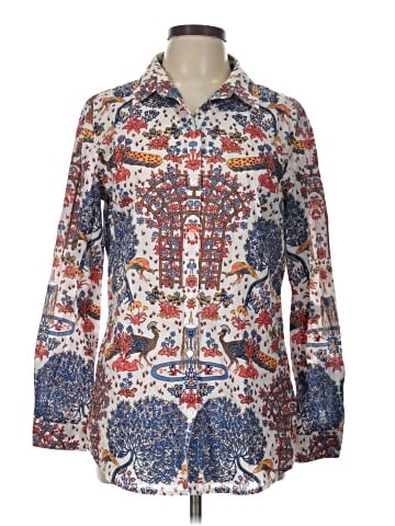 J. McLaughlin Long Sleeve Blouse (view 1)