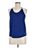 Nike 100% Polyester Blue Active Tank Size M - photo 1