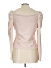 Express 100% Polyester Pink Cardigan Size L - photo 2