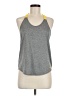 Nike 100% Polyester Gray Active Tank Size M - photo 1