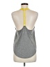 Nike 100% Polyester Gray Active Tank Size M - photo 2