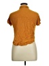 Moa Moa Orange Short Sleeve Blouse Size XL - photo 2