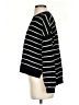 Adrianna Papell Stripes Black Pullover Sweater Size S - photo 5