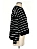 Adrianna Papell Stripes Black Pullover Sweater Size S - photo 4