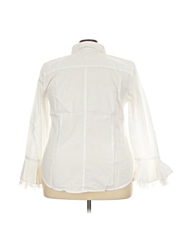 Newport News Long Sleeve Button-Down Shirt (view 2)