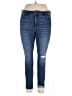 Kut from the Kloth Solid Blue Jeans Size 16 - photo 1