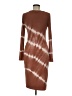 Final Touch Tie-dye Brown Casual Dress Size M - photo 2
