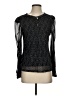 By Design Black Long Sleeve Blouse Size S - photo 1