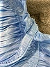 Glam Blue Sleeveless Blouse Size L - photo 8