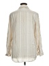 Babaton 100% Tencel Ivory Long Sleeve Button-Down Shirt Size XL - photo 2