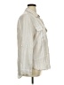 Babaton 100% Tencel Ivory Long Sleeve Button-Down Shirt Size XL - photo 4