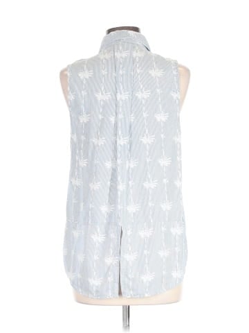 Velvet Heart Sleeveless Button-Down Shirt (view 2)