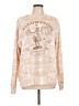 Echo Print Tan Pullover Sweater Size L - photo 1