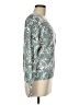 Ann Taylor LOFT Paisley Teal Pullover Sweater Size M - photo 4