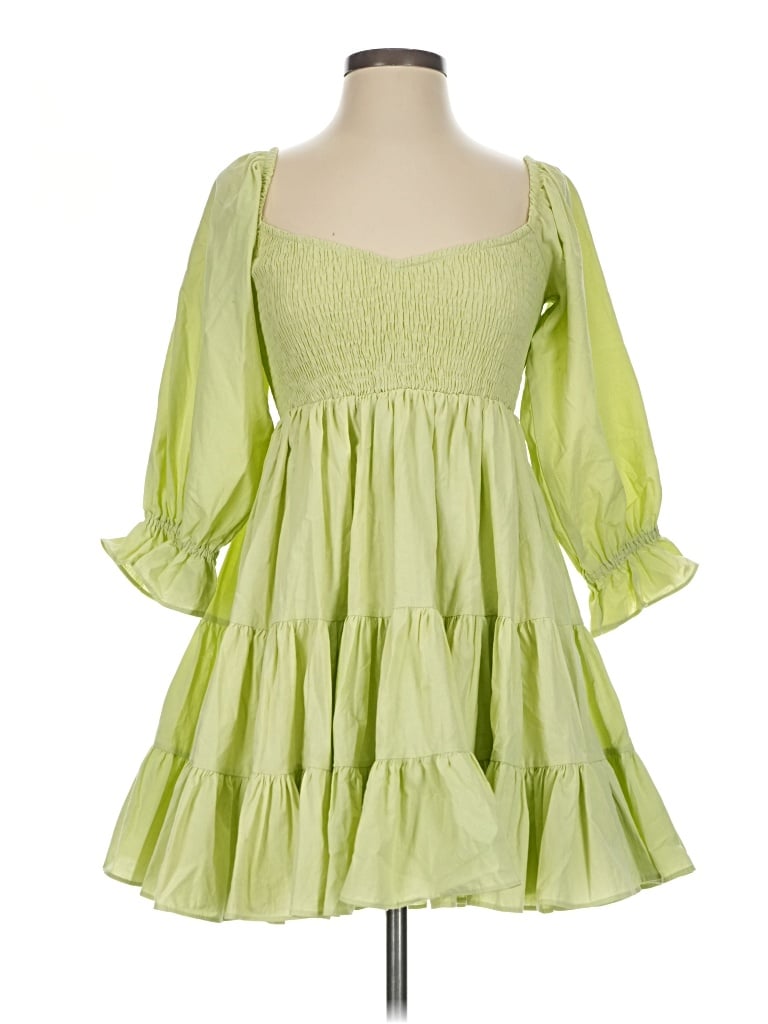 Pre-owned Mable Casual Dress In Green