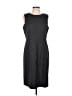 Talbots Houndstooth Gray Casual Dress Size 12 - photo 1