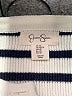 Jessica Simpson Stripes White Cardigan Size XS - photo 7