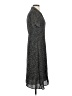 Everly 100% Polyester Polka Dots Gray Casual Dress Size S - photo 4