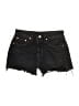 Levi's 100% Cotton Black Denim Shorts Size 27 waist - photo 1