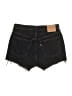 Levi's 100% Cotton Black Denim Shorts Size 27 waist - photo 2