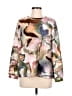 Chico's Floral Pink Pullover Sweater Size Med (1) - photo 1