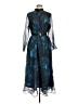 Unbranded Blue Cocktail Dress Size 0X - photo 1