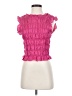 Glam Pink Sleeveless Blouse Size S - photo 1