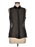 Chaiken 100% Silk Black Sleeveless Silk Top Size 8 - photo 1