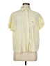 Levi's Stripes Yellow Short Sleeve Button-Down Shirt Size M - photo 1