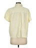 Levi's Stripes Yellow Short Sleeve Button-Down Shirt Size M - photo 2