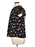 1.State 100% Polyester Black Short Sleeve Blouse Size 0X - photo 5